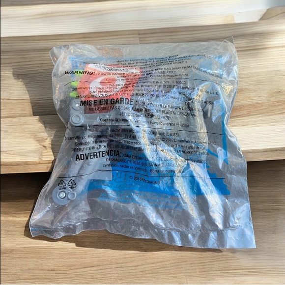 2/$20 NEW IN BAG McDonald's Happy Meal Toy Megamind Snapper Brainbot 2010 - Picture 4 of 4